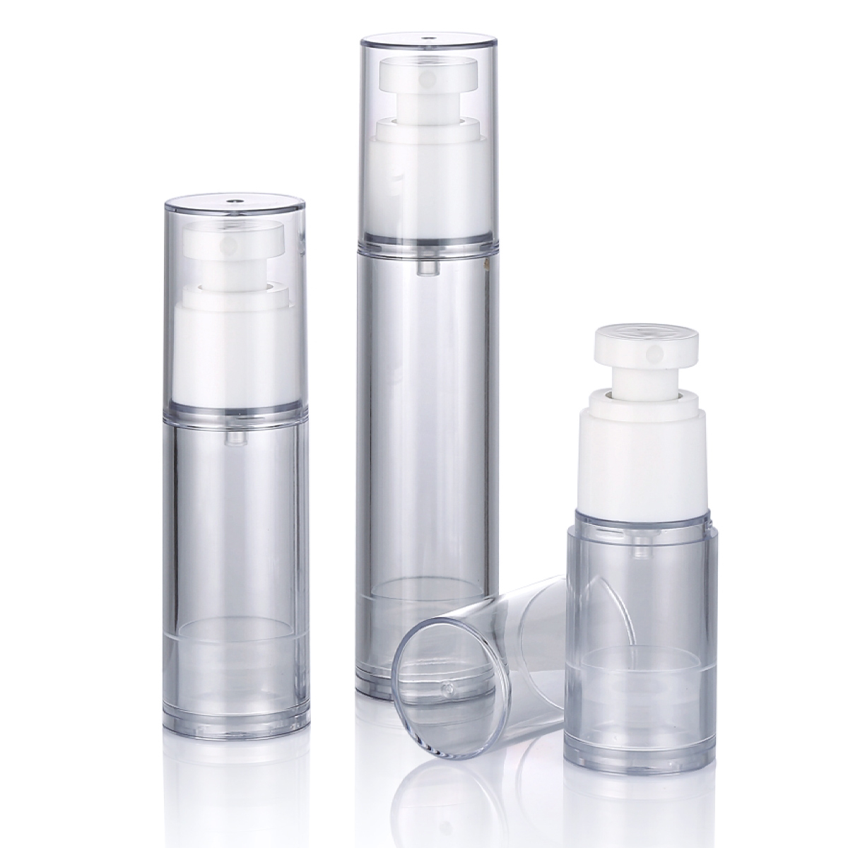 30ml 50ml 60ml 80ml 100ml loțiune reumpletă ambalaj cosmetic cosmetic Sticla de pompă serică fără aer L02-1