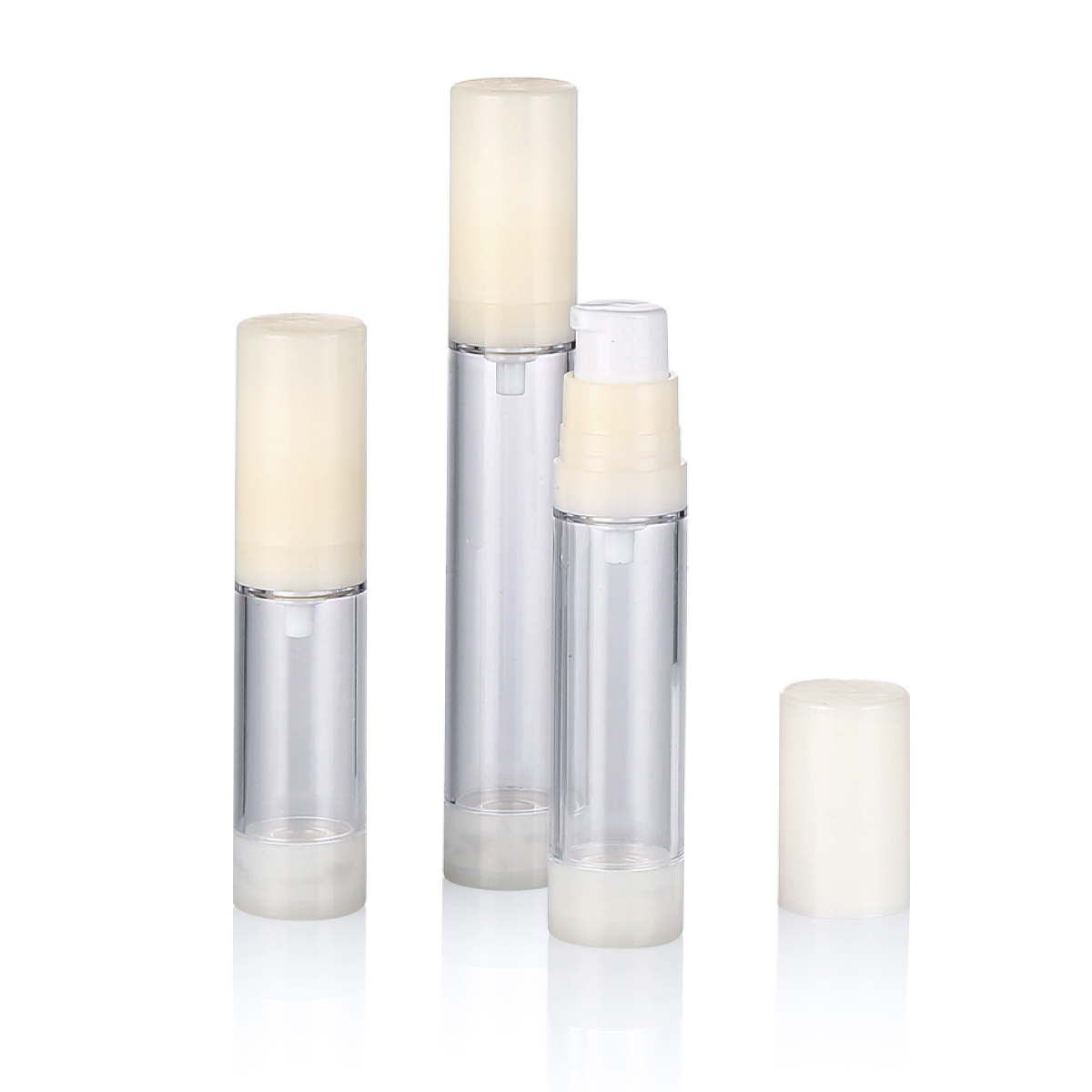 5ml 10ml 15ml personalizat din plastic cosmetic din plastic fără aer fără aer spray de ceață fină L04