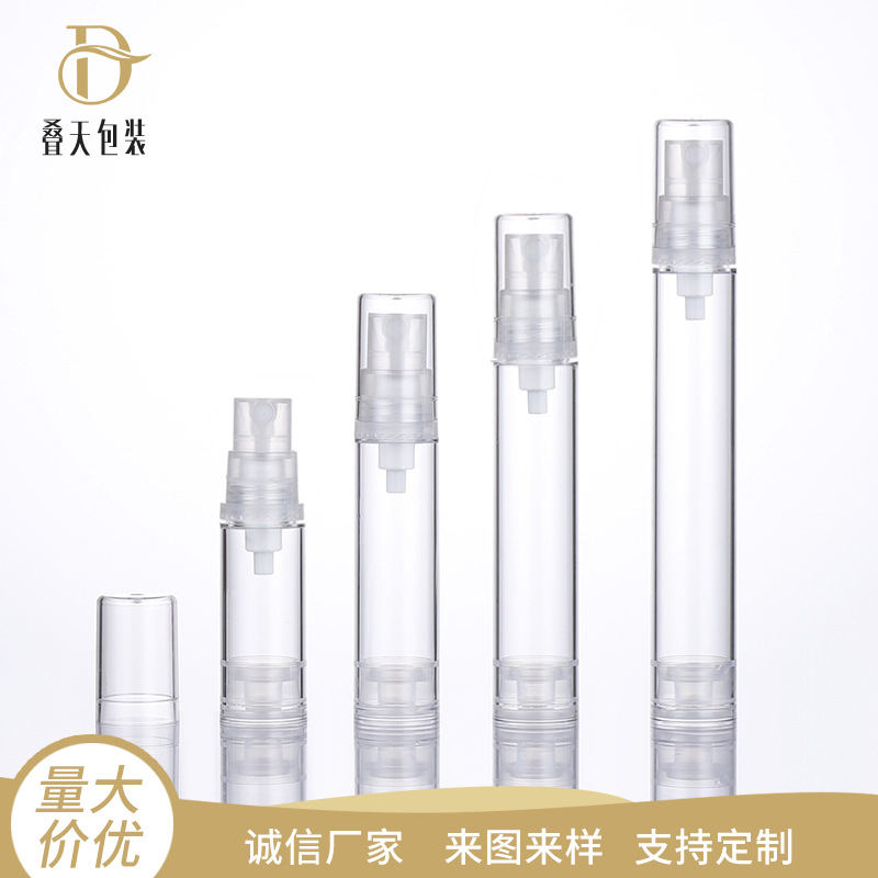 Cosmetice transparente Spray Bottle Toner Toner Sticlă portabilă pentru loțiune de călătorie