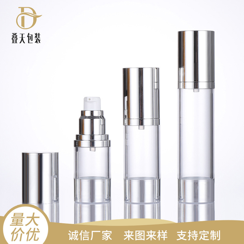 15 30 50 80 100 100 120 ml sub sticlă de pasăre presă presă loțiune cosmetică loțiune de vid