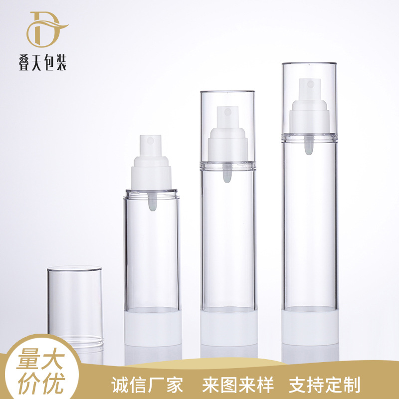 80ml 100ml 120ml Cosmetics Cosmetics Subplackage Sticlă de vid machiaj apă Spray Spray Sticlă de vid dezinfectantă