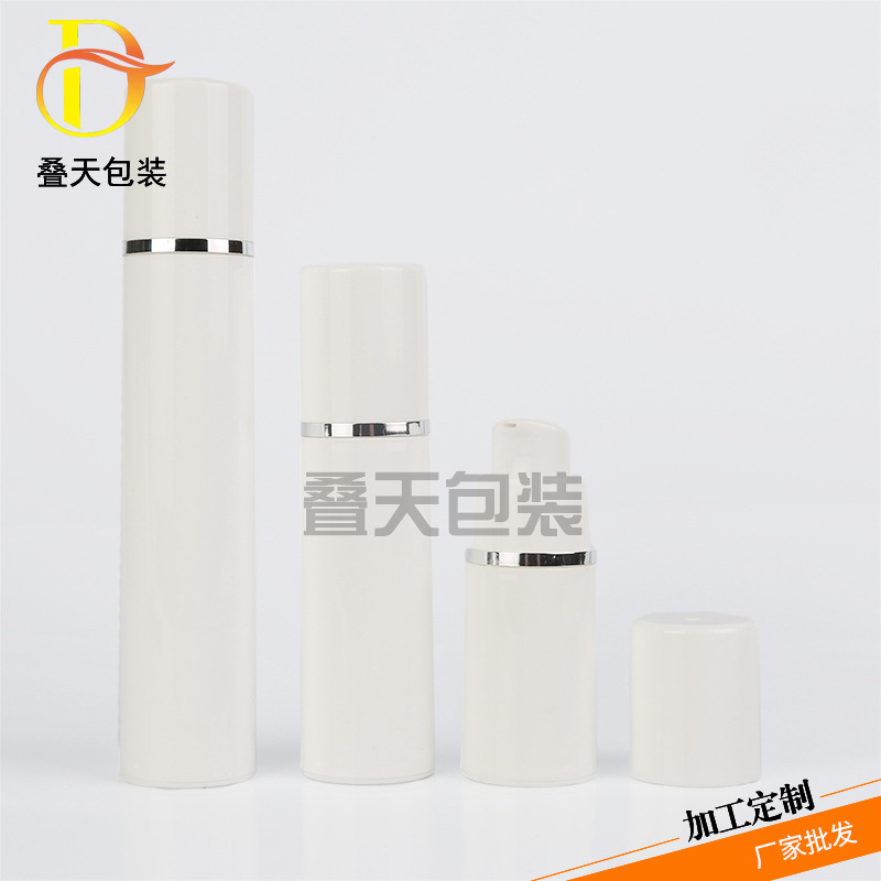 Sticlă de presă în vid 15 30 50 ml Snap din plastic Snap White Press Lotion Sticla de loțiune