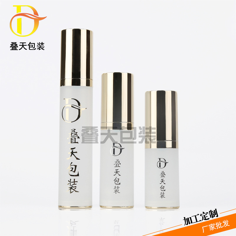 Cosmetics sub sticlă loțiune portabilă tip presă tip de vid 15 30 30 50 ml sticlă loțiune